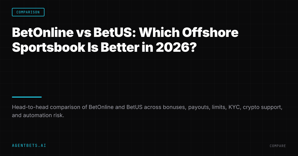 BetOnline vs BetUS: Which Offshore Sportsbook Is Better in 2026?