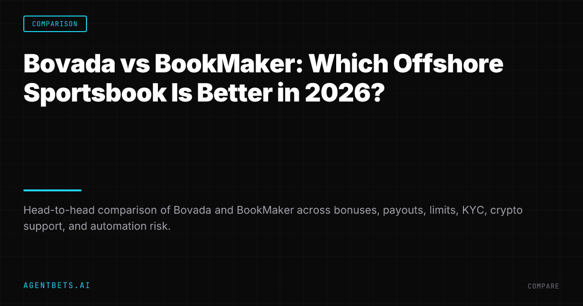 Bovada vs BookMaker: Which Offshore Sportsbook Is Better in 2026?