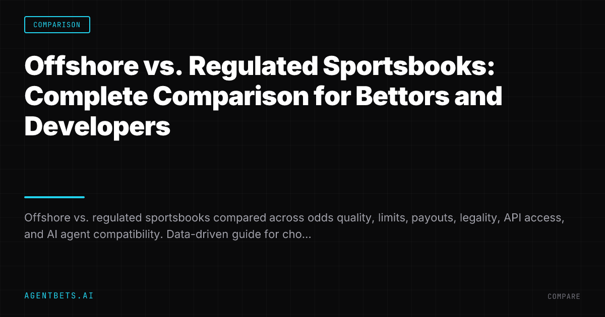Offshore vs. Regulated Sportsbooks: Complete Comparison for Bettors and Developers