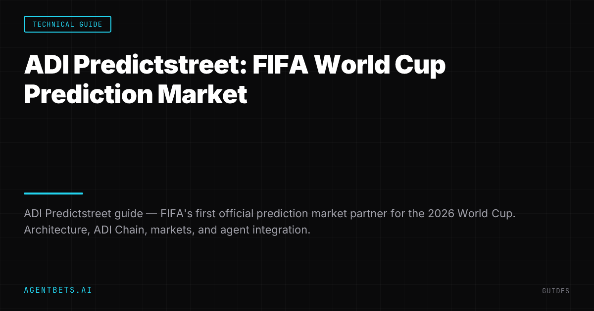 ADI Predictstreet: FIFA World Cup Prediction Market