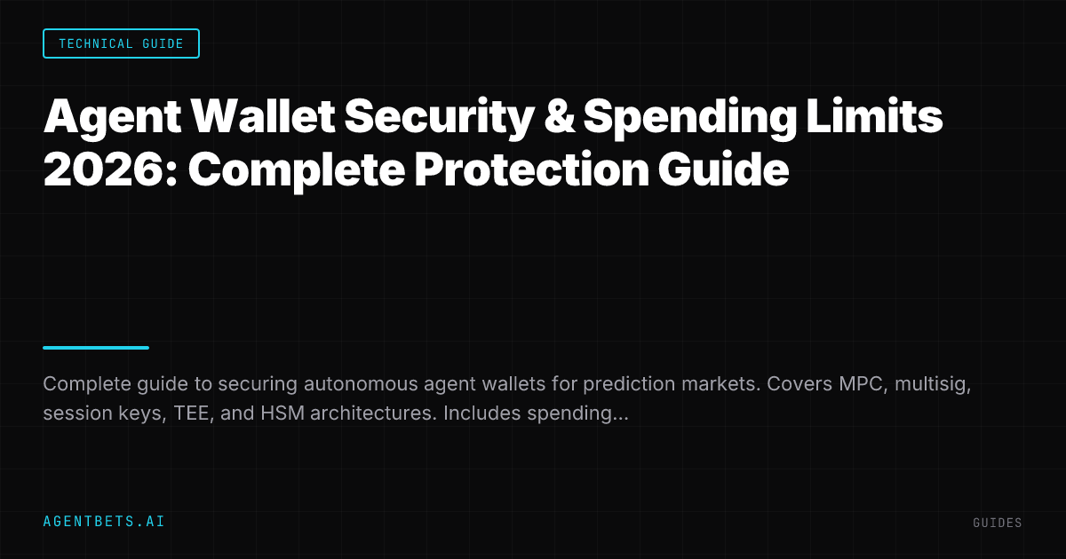 Agent Wallet Security & Spending Limits 2026: Complete Protection Guide