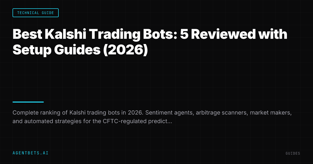 Best Kalshi Trading Bots Ranked (2026)