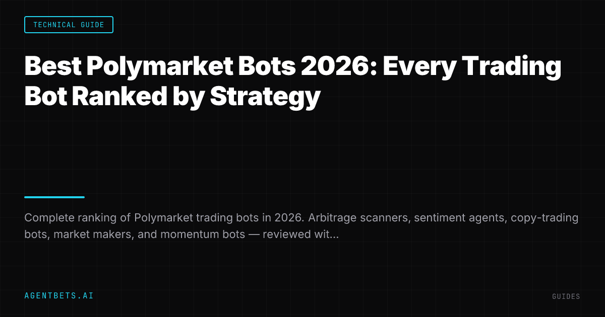 Best Polymarket Bots 2026: Every Trading Bot Ranked by Strategy