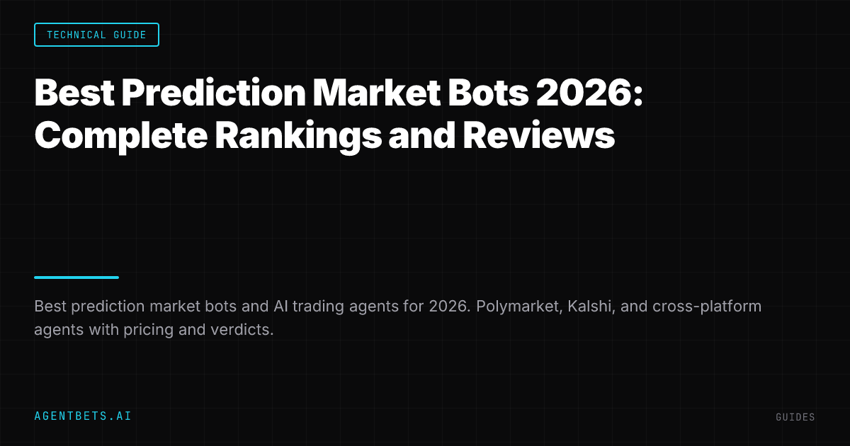 Best Prediction Market Bots 2026: Complete Rankings and Reviews