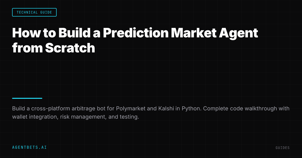 How to Build a Prediction Market Agent from Scratch