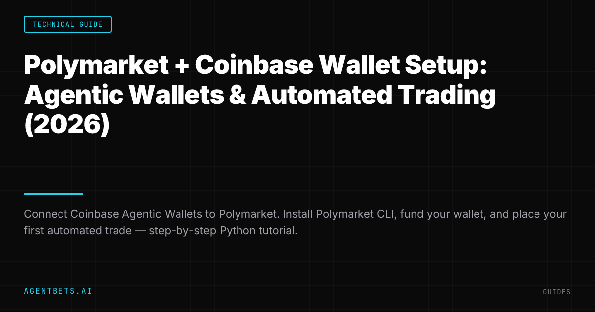 Polymarket + Coinbase Wallet Setup: Agentic Wallets & Automated Trading (2026)