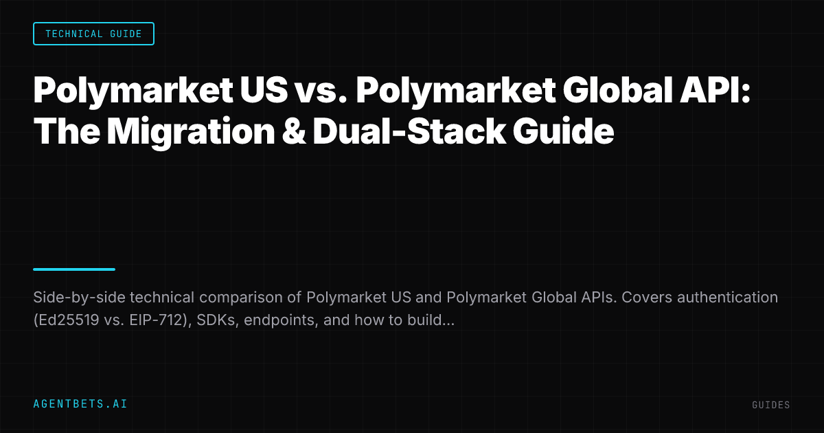 Polymarket US API Guide: Endpoints, Auth, Rate Limits & Python SDK (2026)