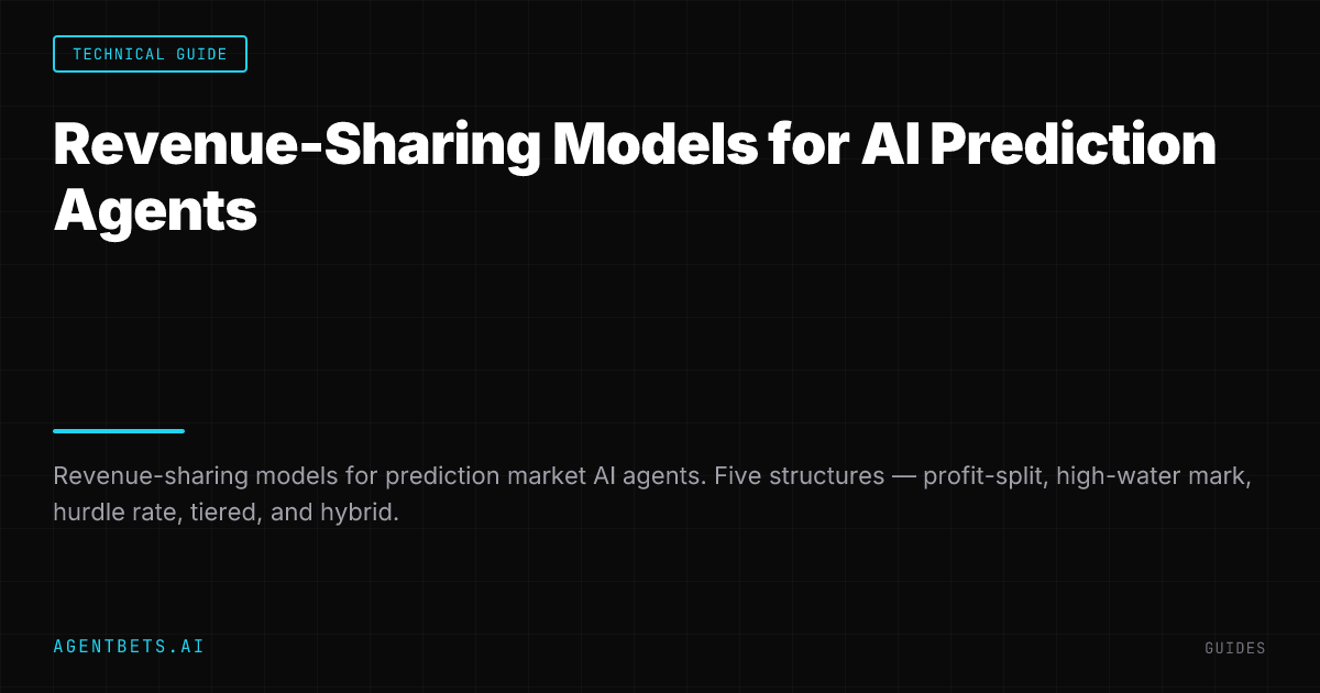 Revenue-Sharing Models for AI Prediction Agents
