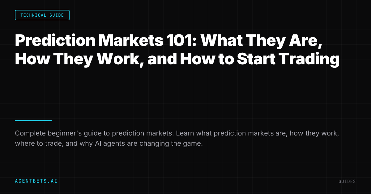 Prediction Markets 101: What They Are, How They Work, and How to Start Trading