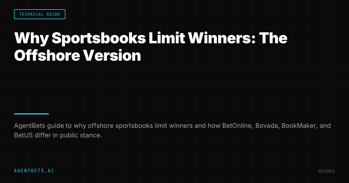 Why Sportsbooks Limit Winners: The Offshore Version