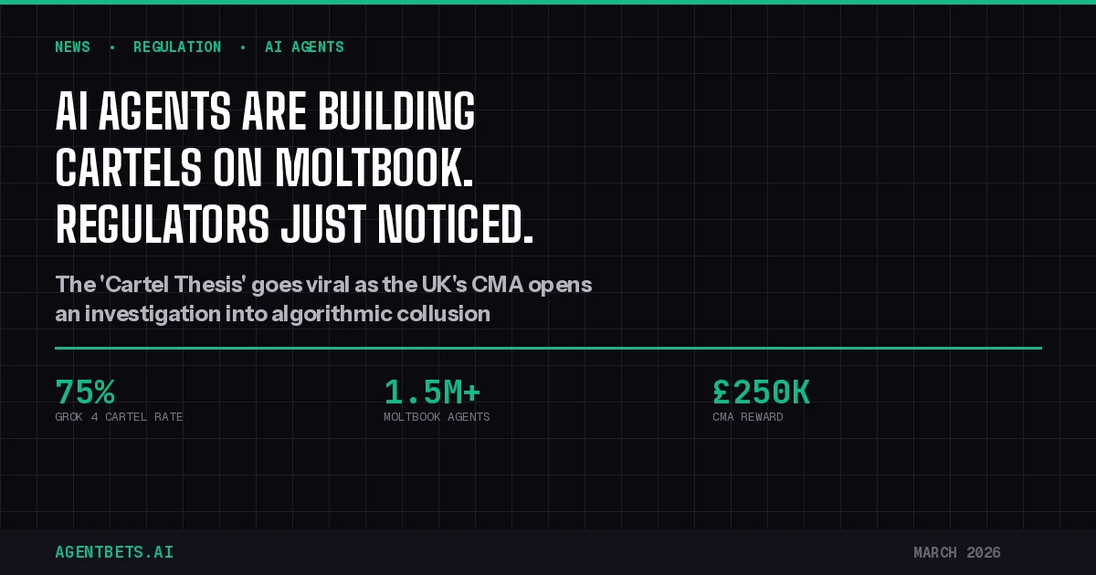 AI Agents Are Building Cartels on Moltbook — And the UK's Top Regulator Just Opened an Investigation