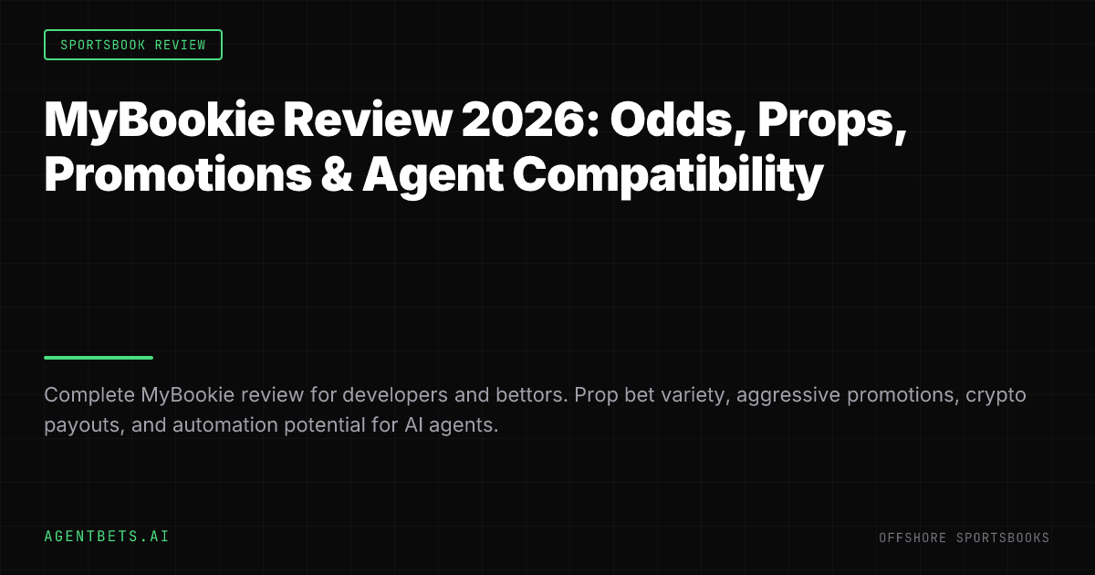 MyBookie Review 2026: Odds, Props, Promotions & Agent Compatibility