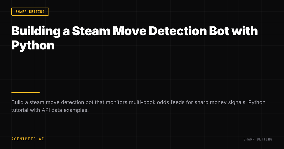 Building a Steam Move Detection Bot with Python